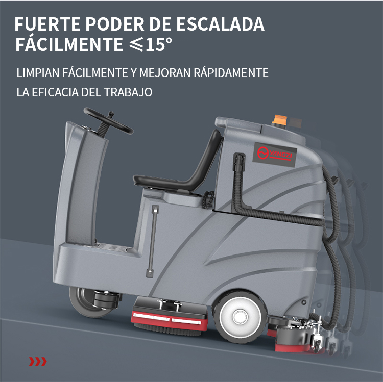 Yangzi X8 Fregadora de Suelo con conductor(图10)