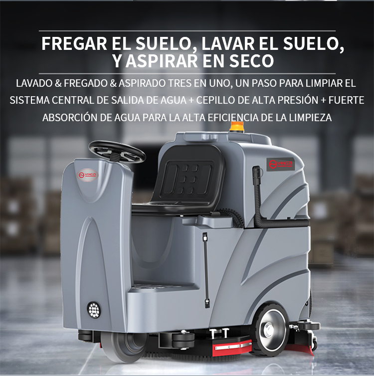 Yangzi X8 Fregadora de Suelo con conductor(图7)