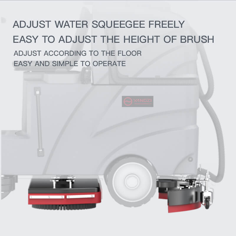 adjust water squeegee