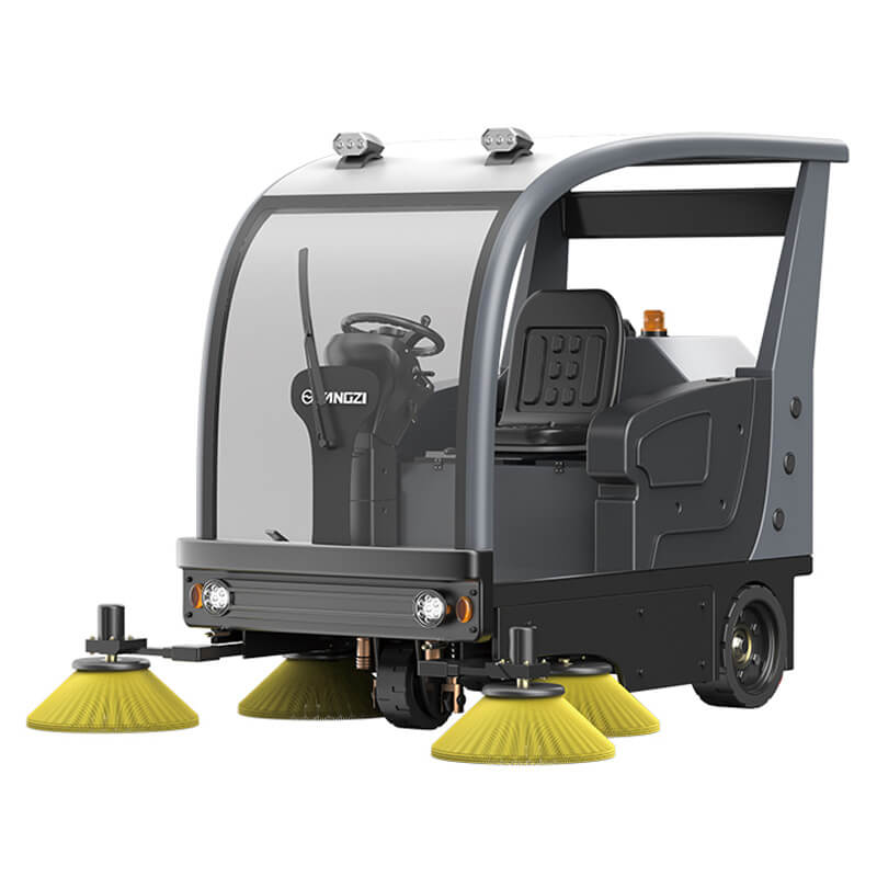 Yangzi S9 Semi-enclosed Ride On Floor Sweeper