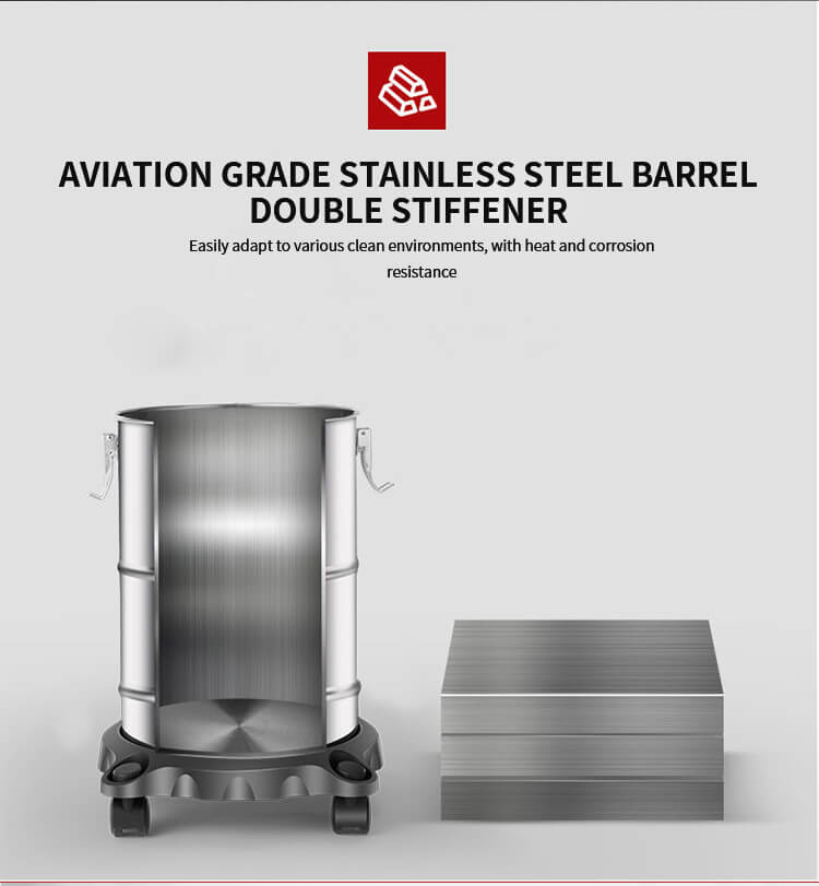 aviation grade stainless steel barrel