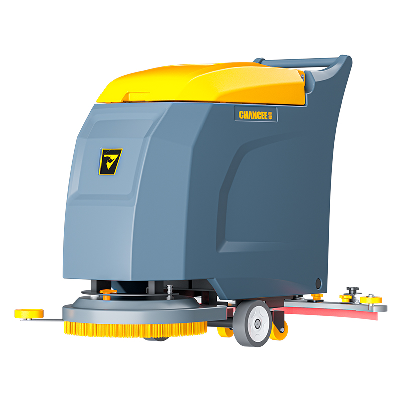 M50 Walk-behind Single Disc Floor Scrubber | Electric Commercial Floor Washing Machine