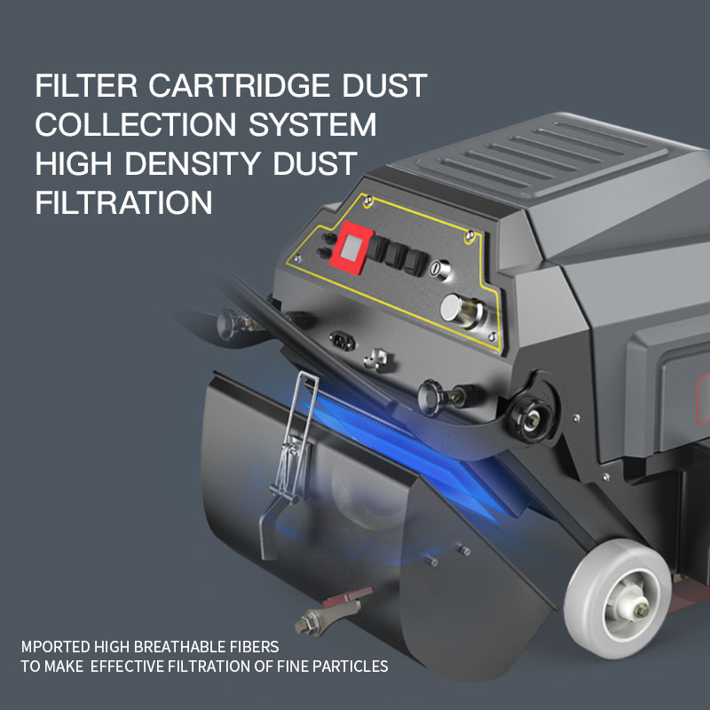 sweeper filter system