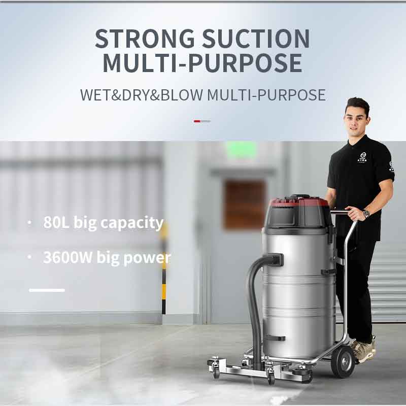 Yangzi C3 Stainless Steel Industrial Vacuum Cleaner(5)