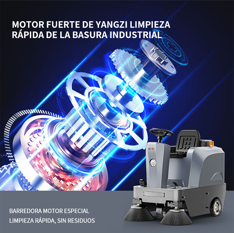Yangzi S5 Barredora eléctrica_Lavadora de suelos_ Empuje manual / Lavadora  automática de suelos_ Fabricante de barrenderos_ Yangzi Sitio web de  equipos de limpieza
